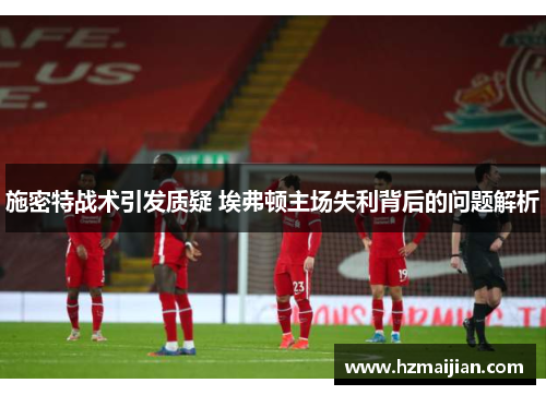 施密特战术引发质疑 埃弗顿主场失利背后的问题解析